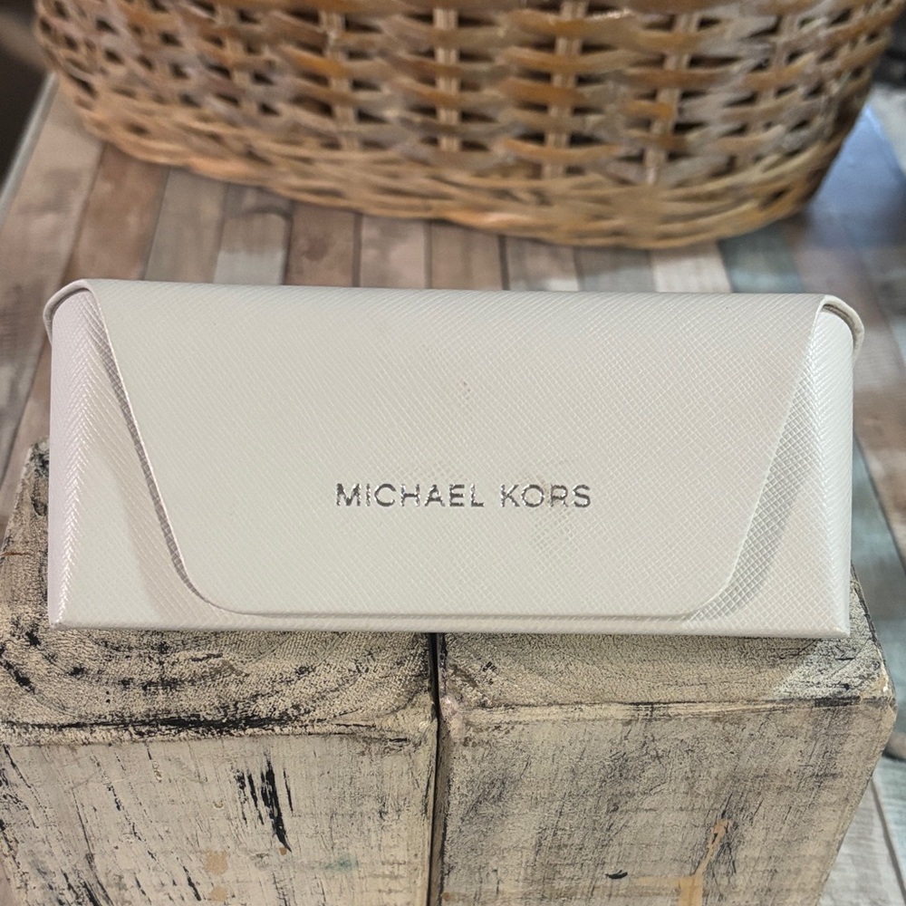 Michael Kors Cream Sunglasses Case